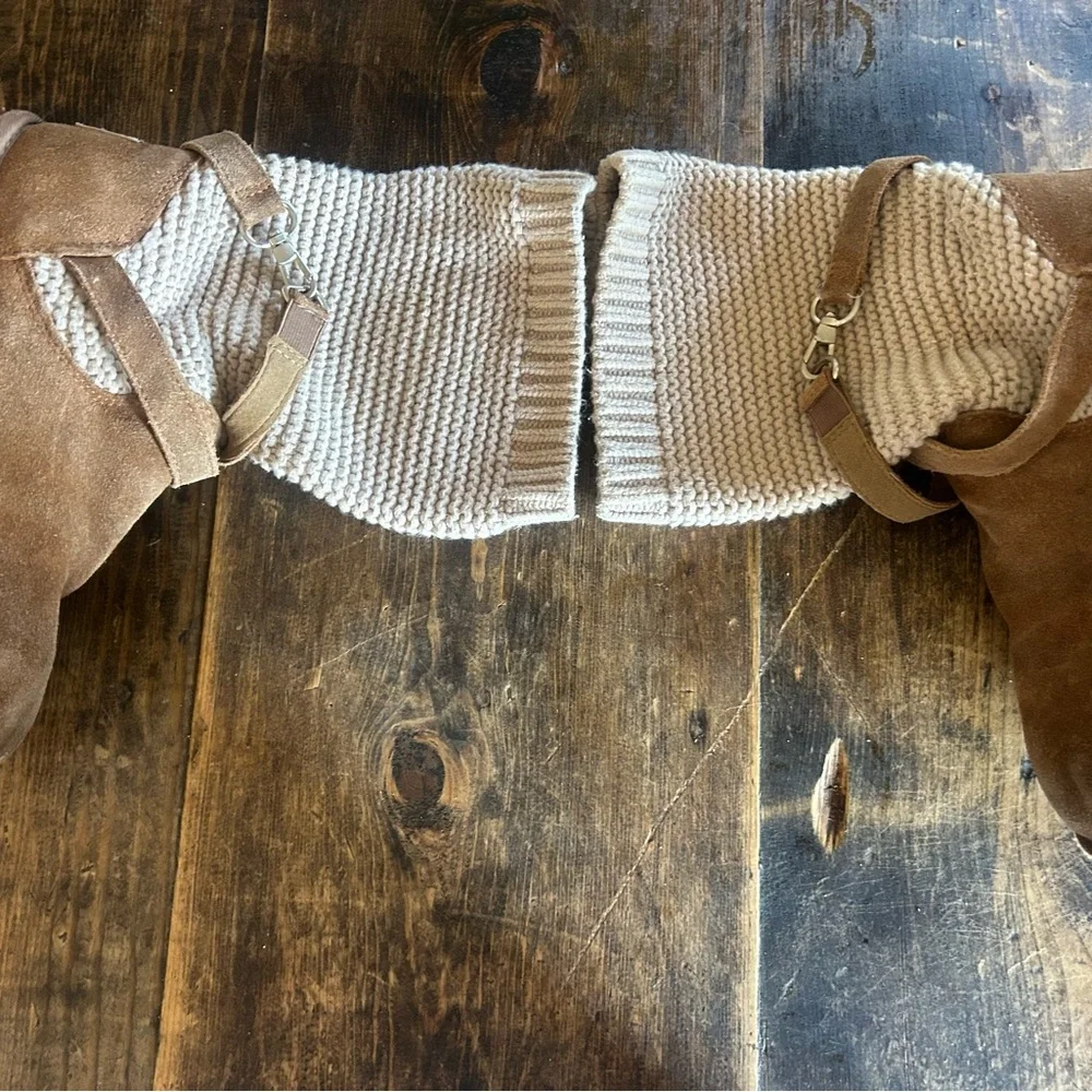 UGG‎ Purl Strap Boot 1098080 Chestnut Twinface 100% Authentic Size 8